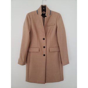 J. Crew women's Regent wool coat - size 0 or XS - brown/tan